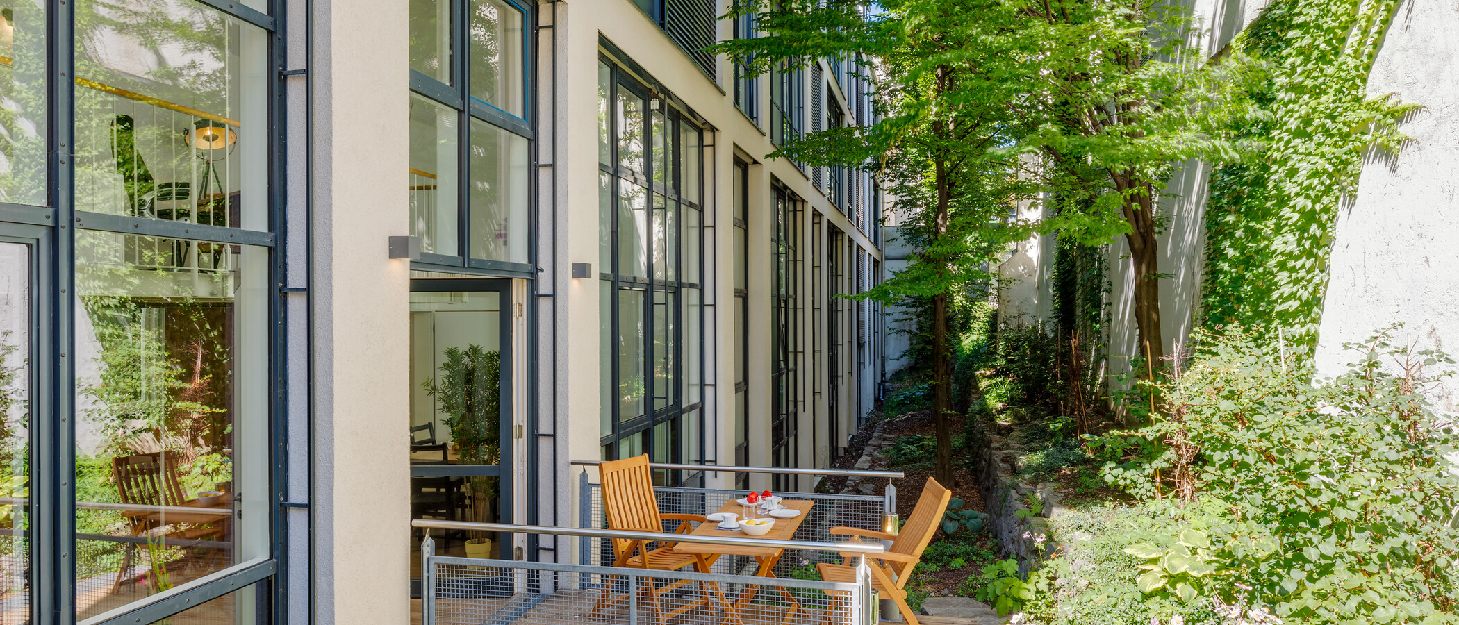 Galeriewohnung München Ludwigsvorstadt 03 Terrasse 12314