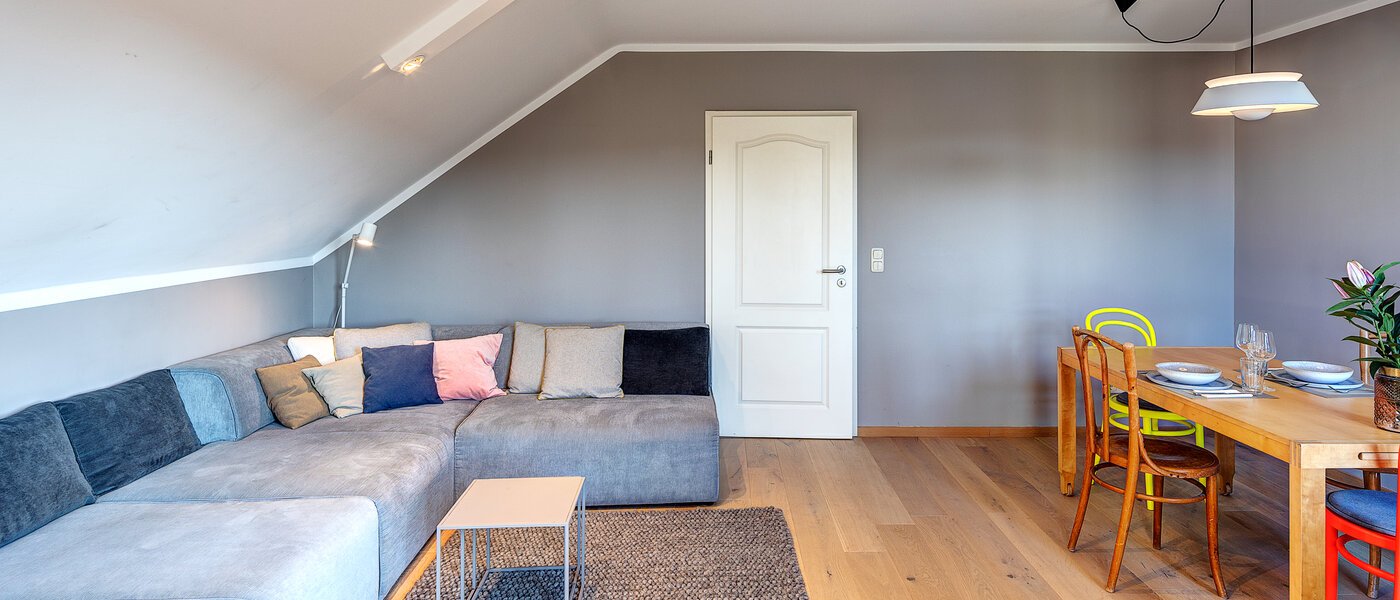 Dachgeschosswohnung München Obergiesing 02 Wohnbereich 12328