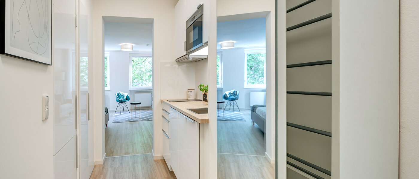 Wohnung München Schwabing-West (rund um den Hohenzollernplatz) 02 Küche 12352