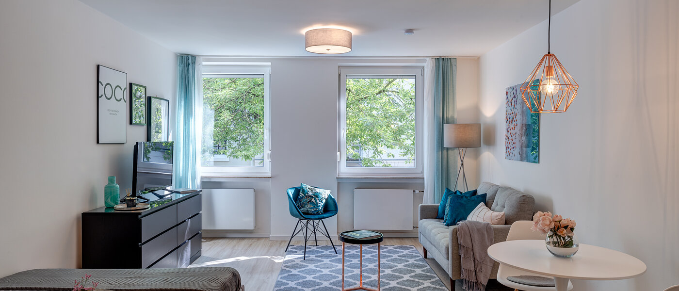 Wohnung München Schwabing-West (rund um den Hohenzollernplatz) 01 Wohnbereich 12352