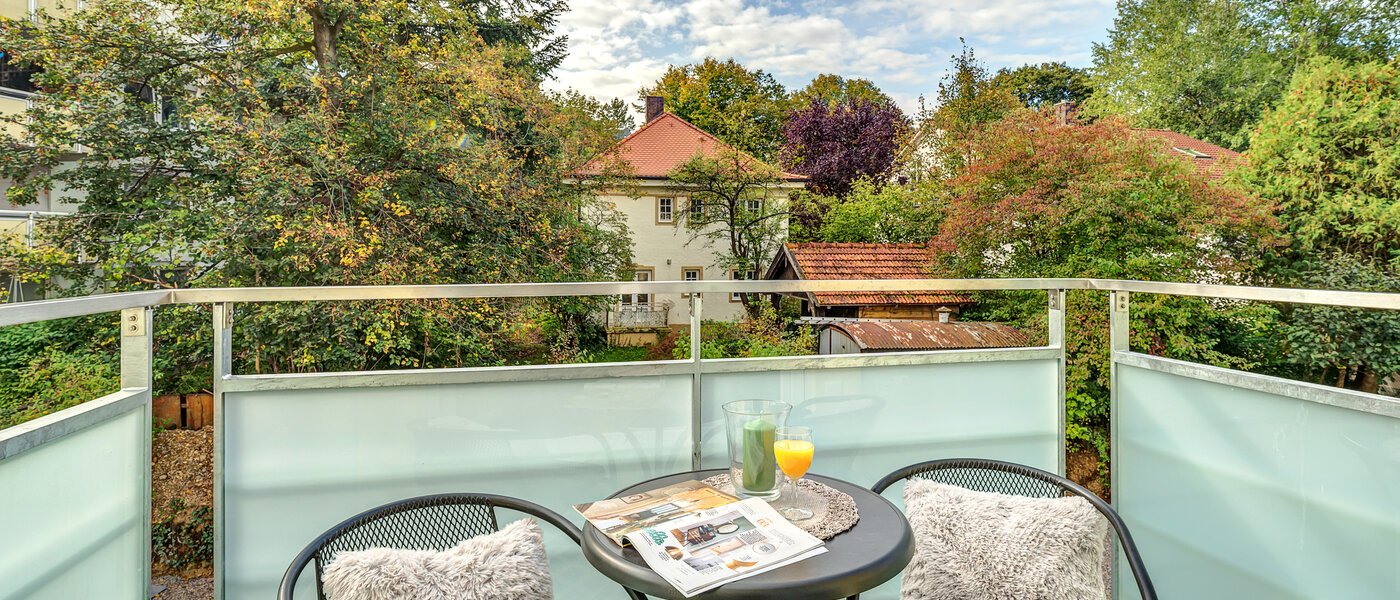 Apartment München Sendling 01 Balkon 12359
