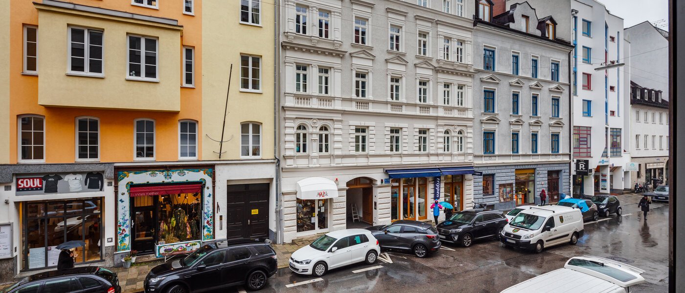 Apartment München Maxvorstadt - Universitätsviertel 01 Aussicht 12374