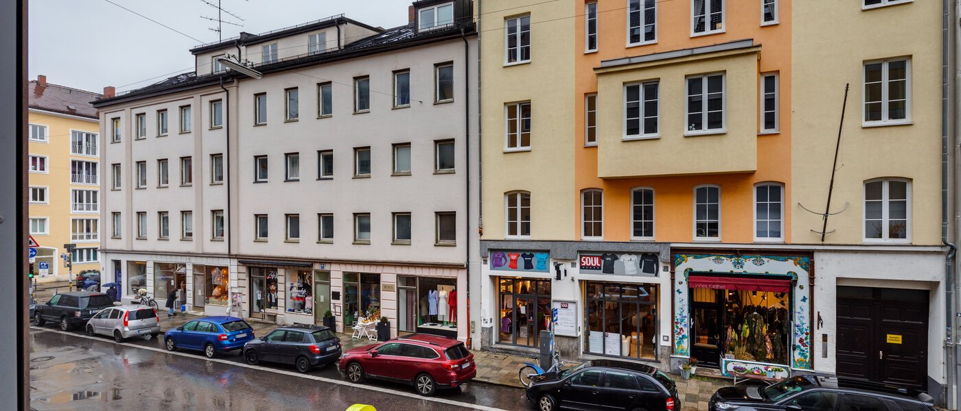 Apartment München Maxvorstadt - Universitätsviertel 02 Aussicht 12374