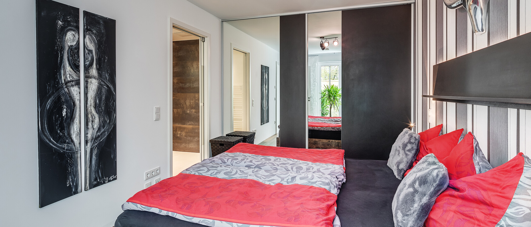 Gartenwohnung München Schwabing (rechts der Leopoldstraße) 04 Schlafzimmer 12380