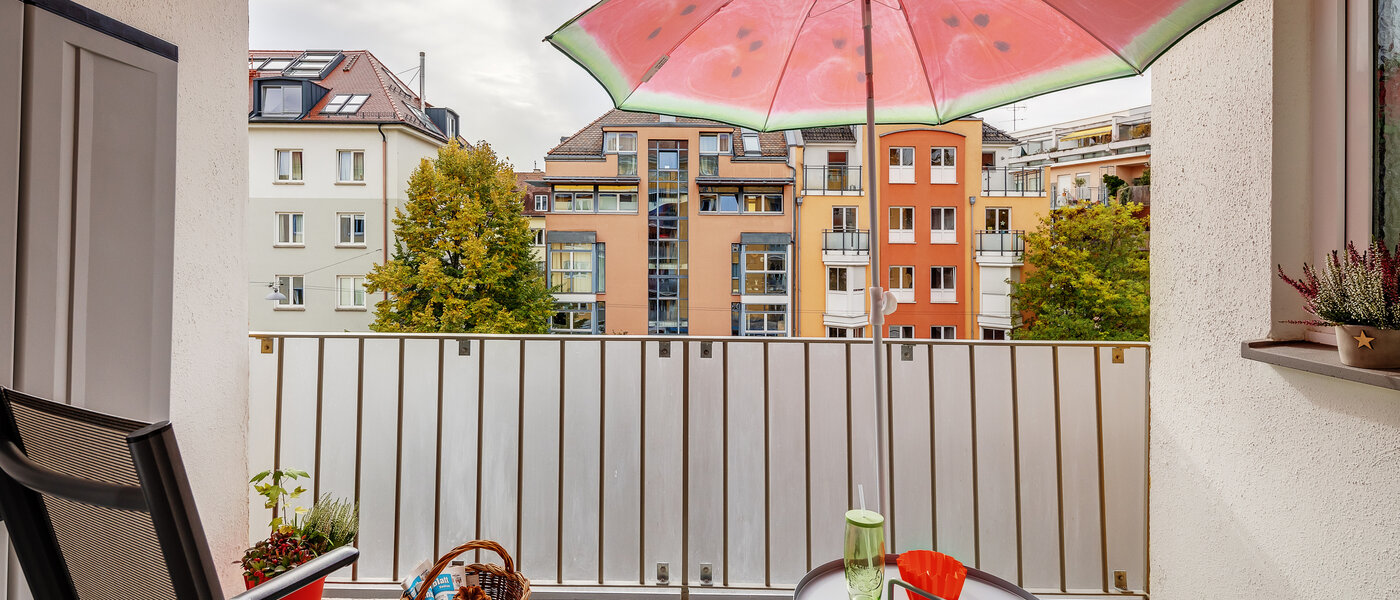 Wohnung München Maxvorstadt 01 Loggia 12385