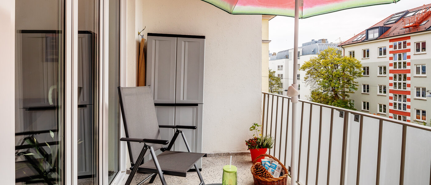 Wohnung München Maxvorstadt 02 Loggia 12385
