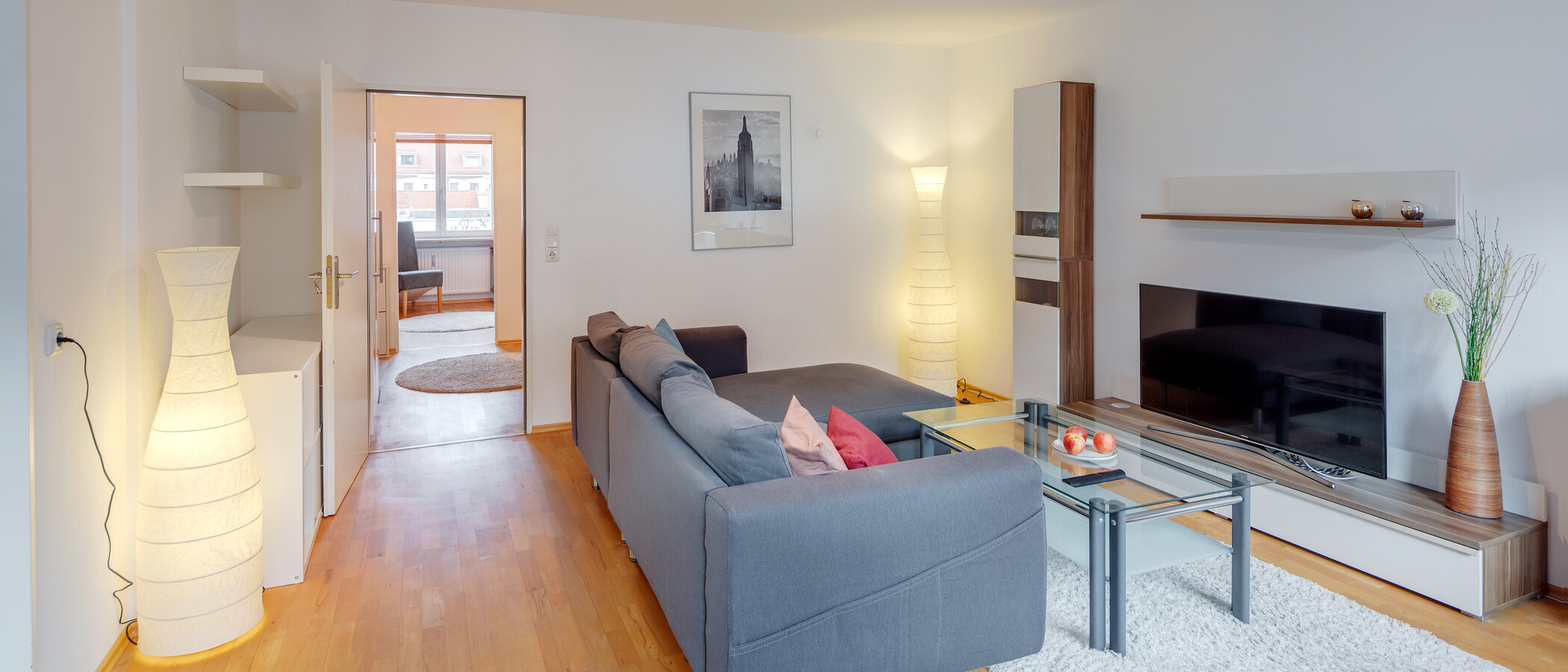 Wohnung München Maxvorstadt 02 Wohnbereich 12401