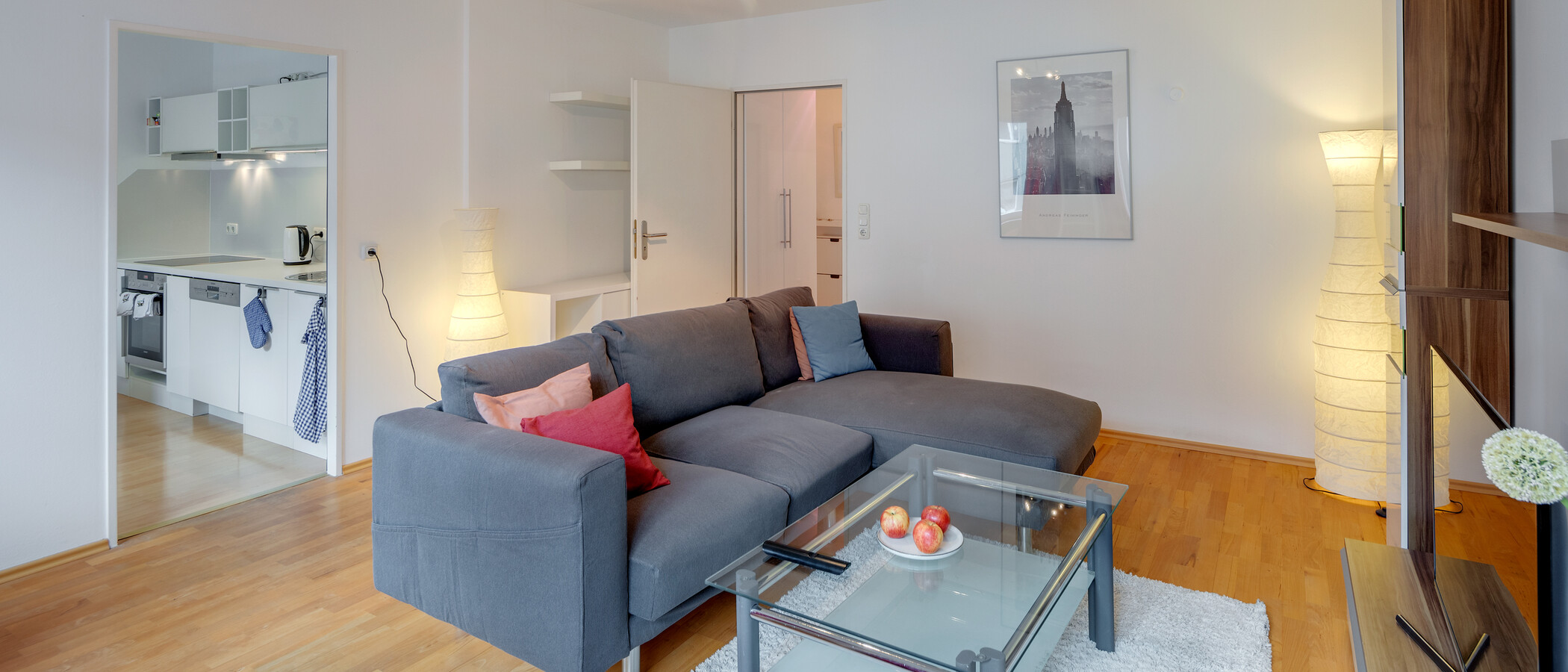 Wohnung München Maxvorstadt 03 Wohnbereich 12401