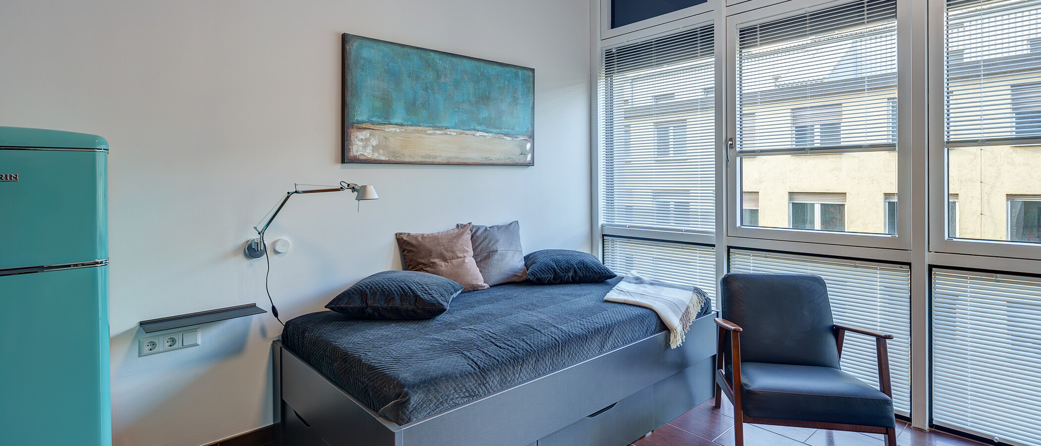 Wohnung München Ludwigsvorstadt 01 Schlafbereich 12409