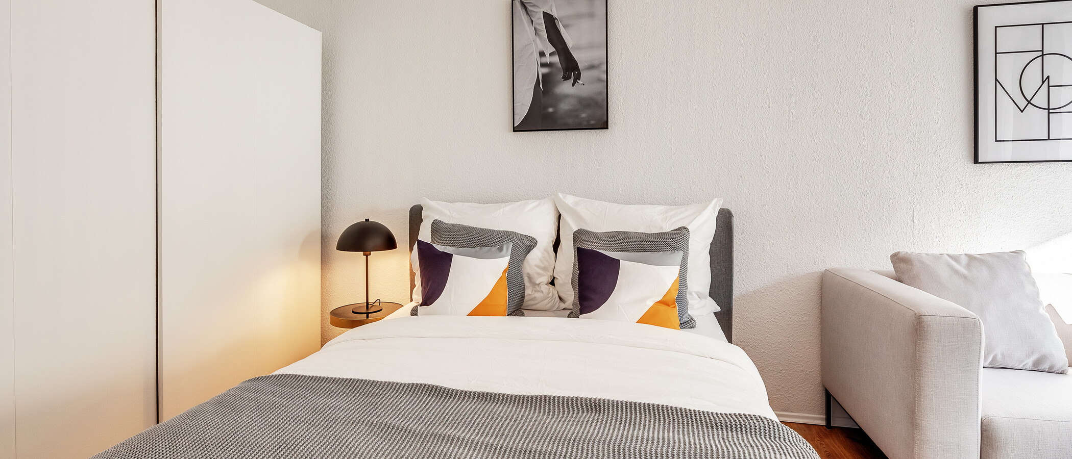 Wohnung München Neuhausen 01 Schlafbereich 12418