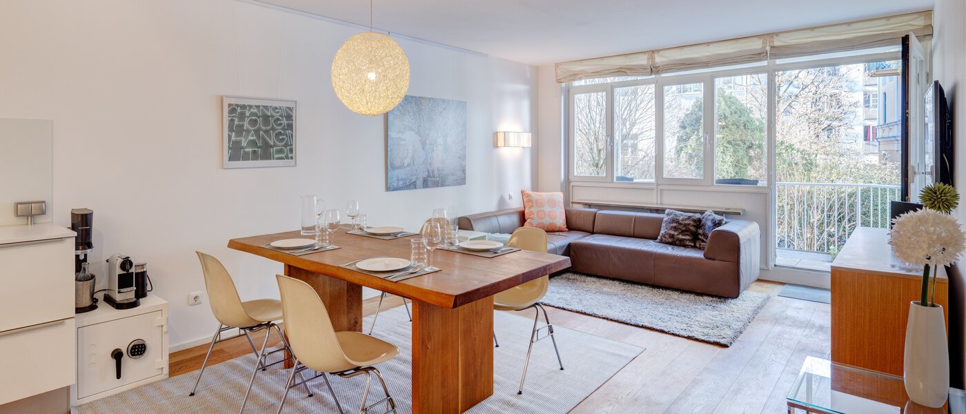 Wohnung München Schwabing 01 Wohnbereich 12436