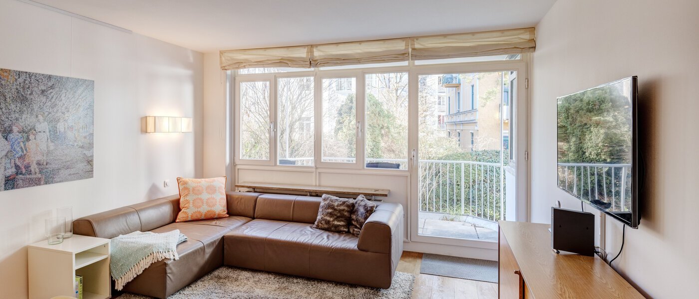 Wohnung München Schwabing 02 Wohnbereich 12436