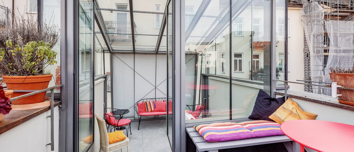 Maisonettewohnung München Gärtnerplatzviertel 01 Wintergarten 12440