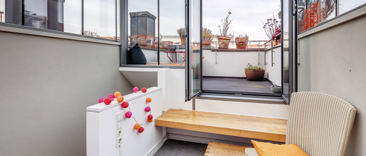 Maisonettewohnung München Gärtnerplatzviertel 01 Dachterrasse 12440