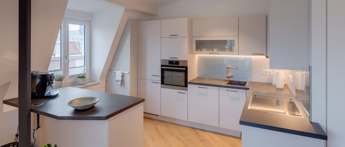 Dachgeschosswohnung München Au 01 Küche 12452