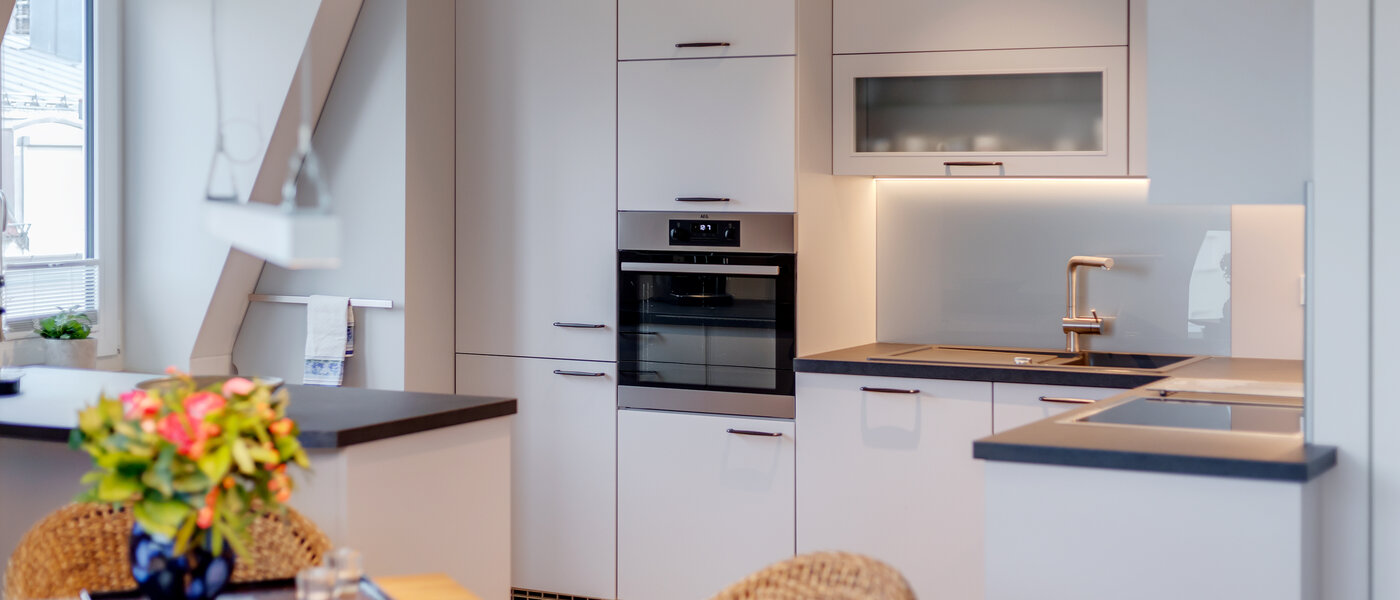 Dachgeschosswohnung München Au 02 Küche 12452