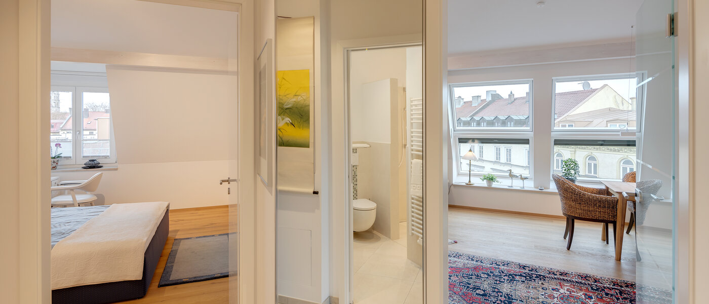 Dachgeschosswohnung München Au 02 Flur/Gang 12452