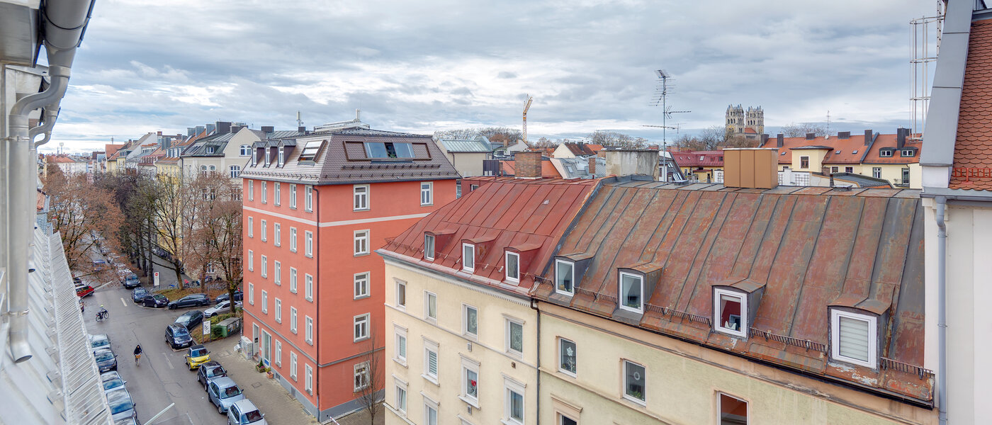 Dachgeschosswohnung München Au 03 Aussicht 12452