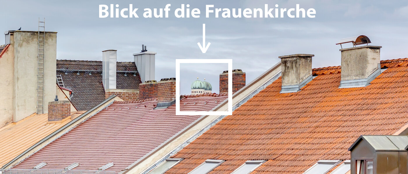 Dachgeschosswohnung München Au 04 Aussicht 12452