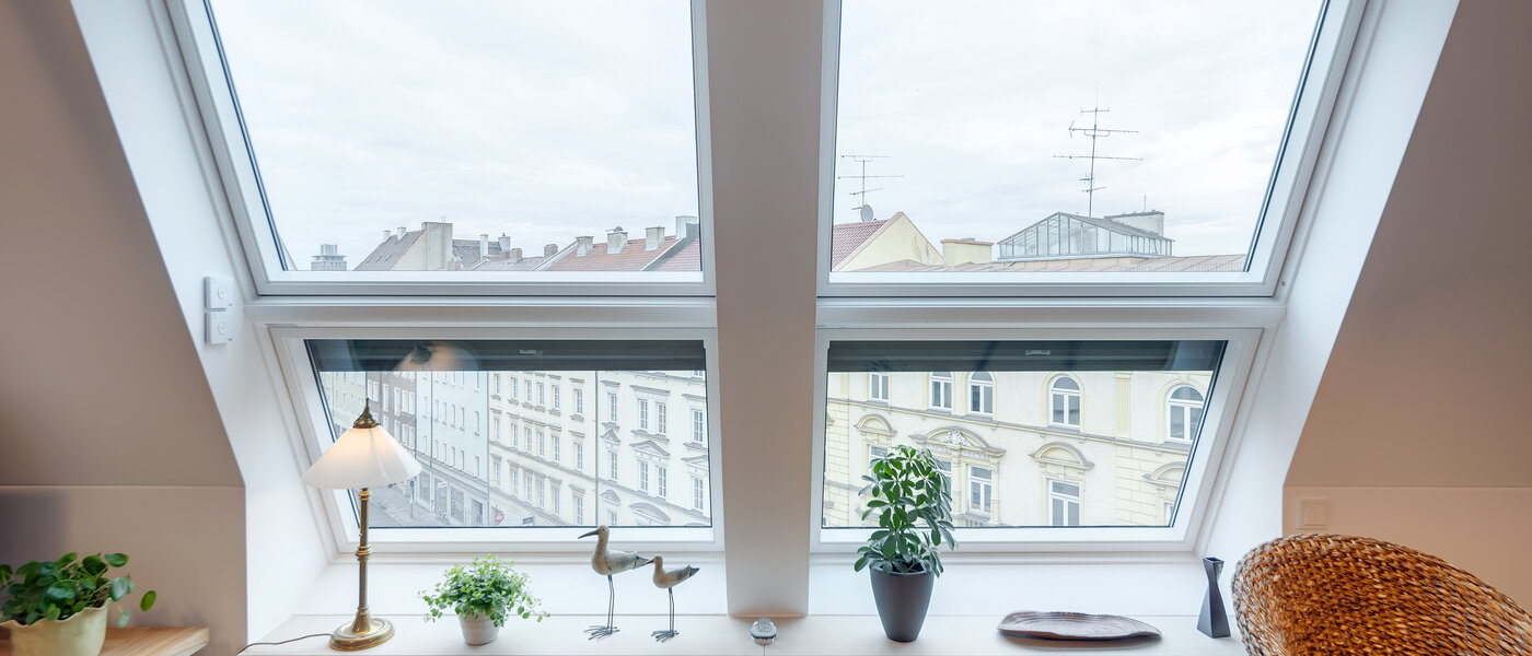 Dachgeschosswohnung München Au 02 Wohnbereich 12452