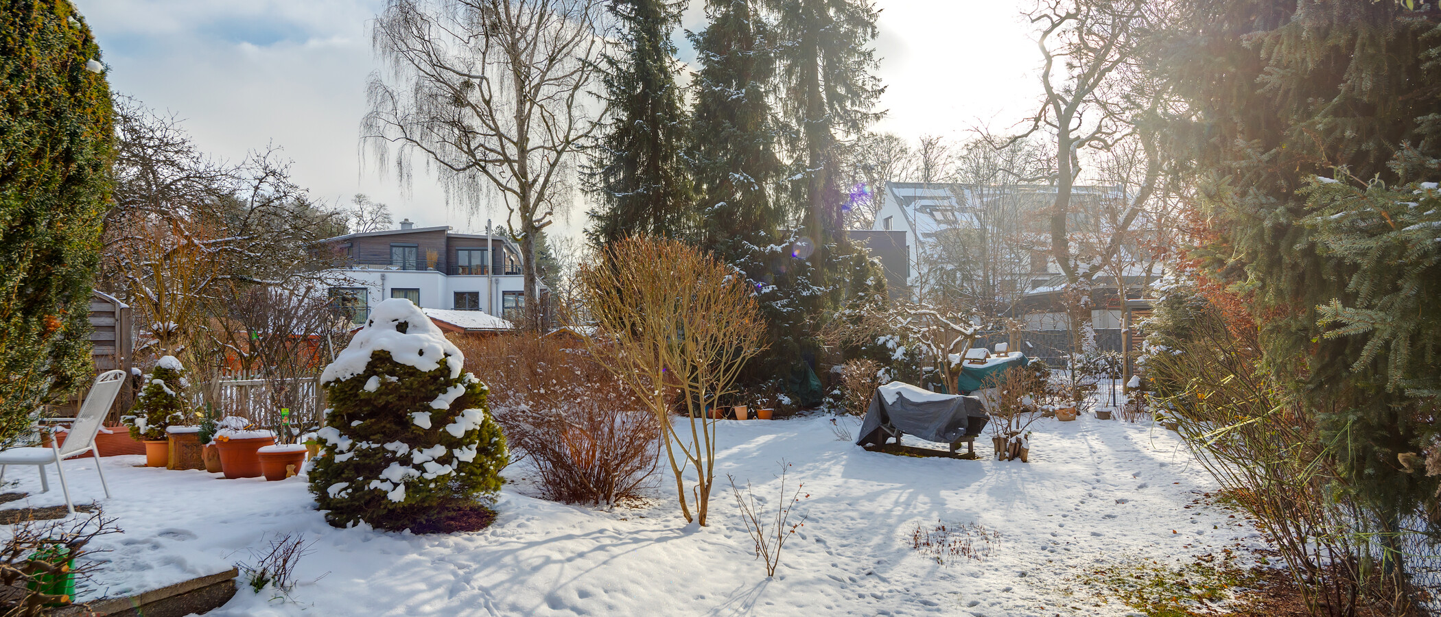 Reiheneckhaus München Obersendling 01 Garten 12456