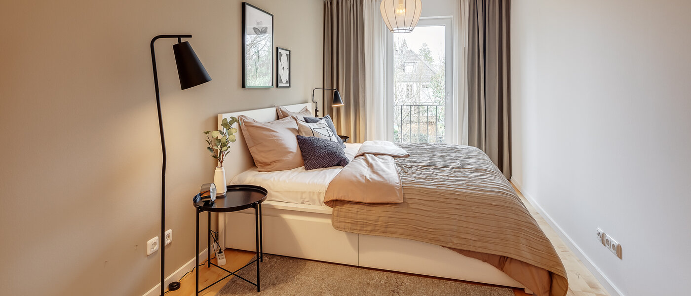 Wohnung München Westpark 01 1. Schlafzimmer 12461