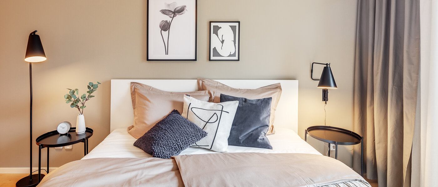 Wohnung München Westpark 02 1. Schlafzimmer 12461