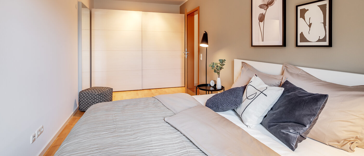 Wohnung München Westpark 03 1. Schlafzimmer 12461