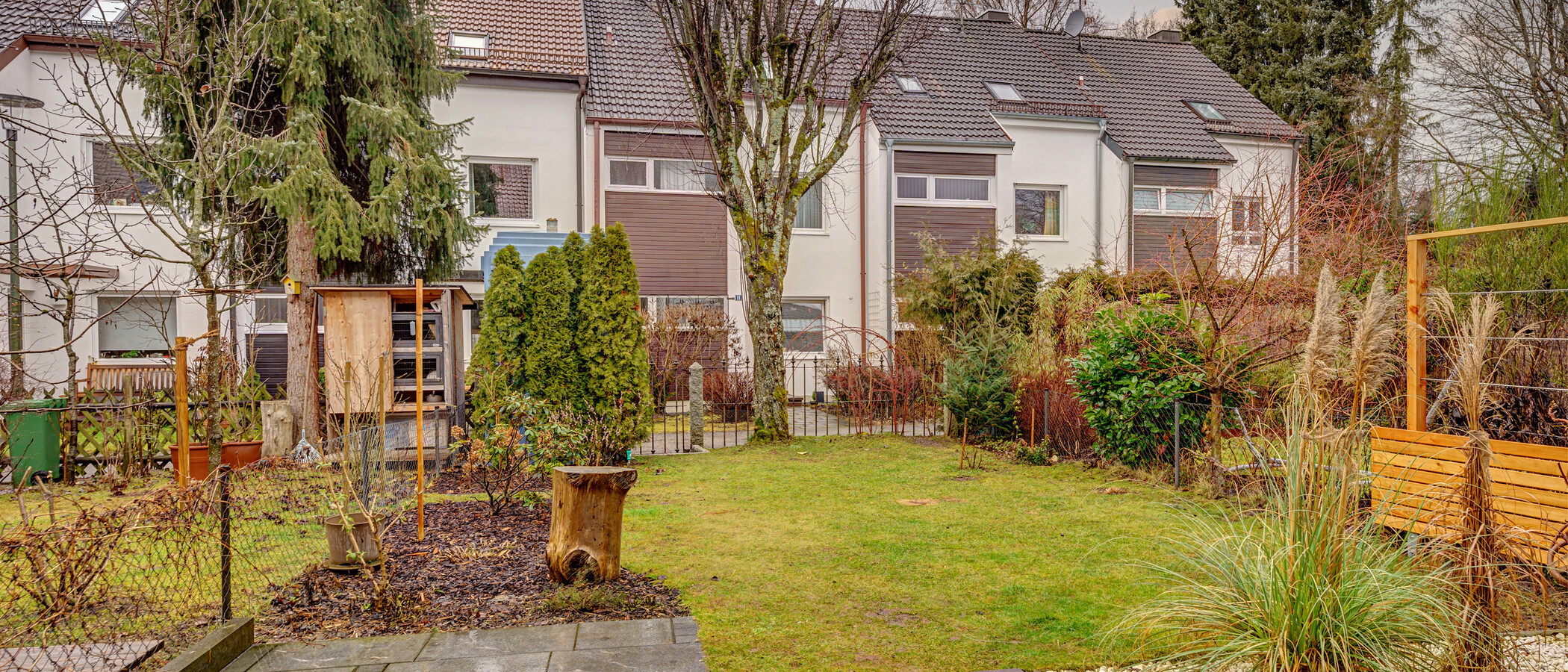 Reihenmittelhaus Baldham Vaterstetten 01 Garten 12473