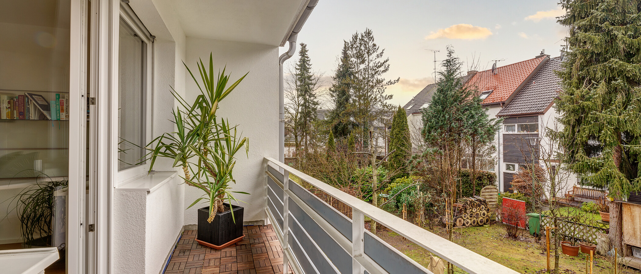 Reihenmittelhaus Baldham Vaterstetten 01 Balkon 12473