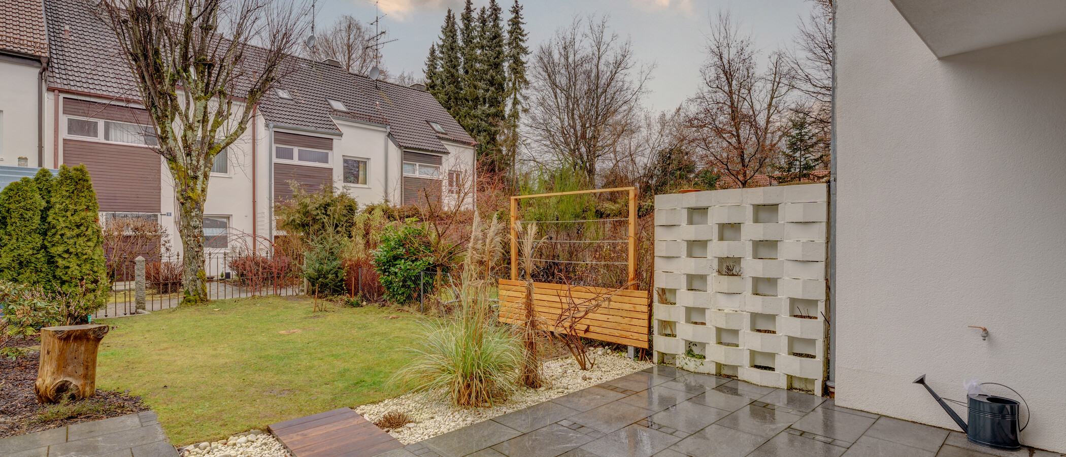 Reihenmittelhaus Baldham Vaterstetten 02 Terrasse 12473