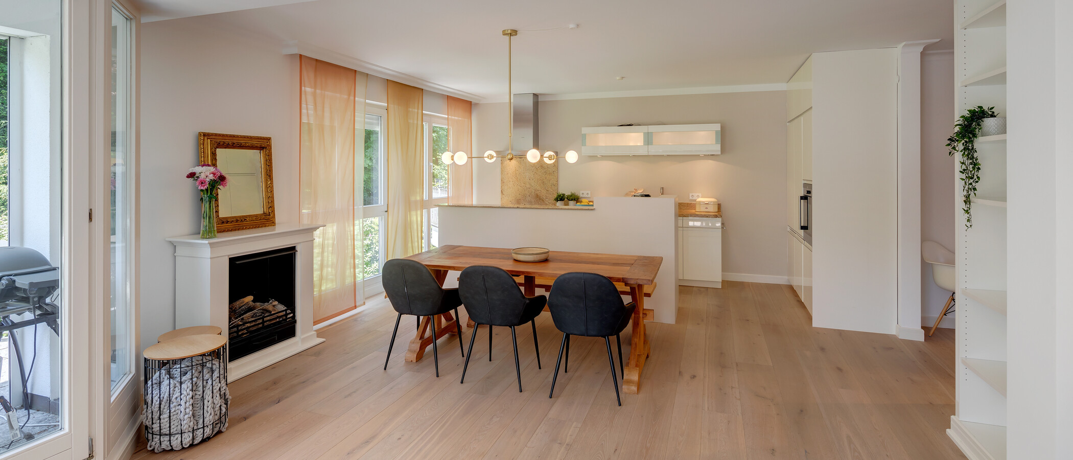 Wohnung München Nymphenburg-Gern 05 Wohnbereich 12482