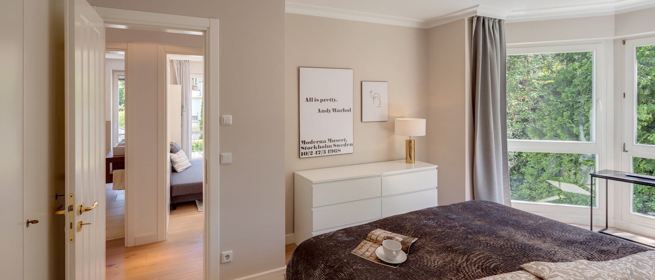 Wohnung München Nymphenburg-Gern 02 1. Schlafzimmer 12482