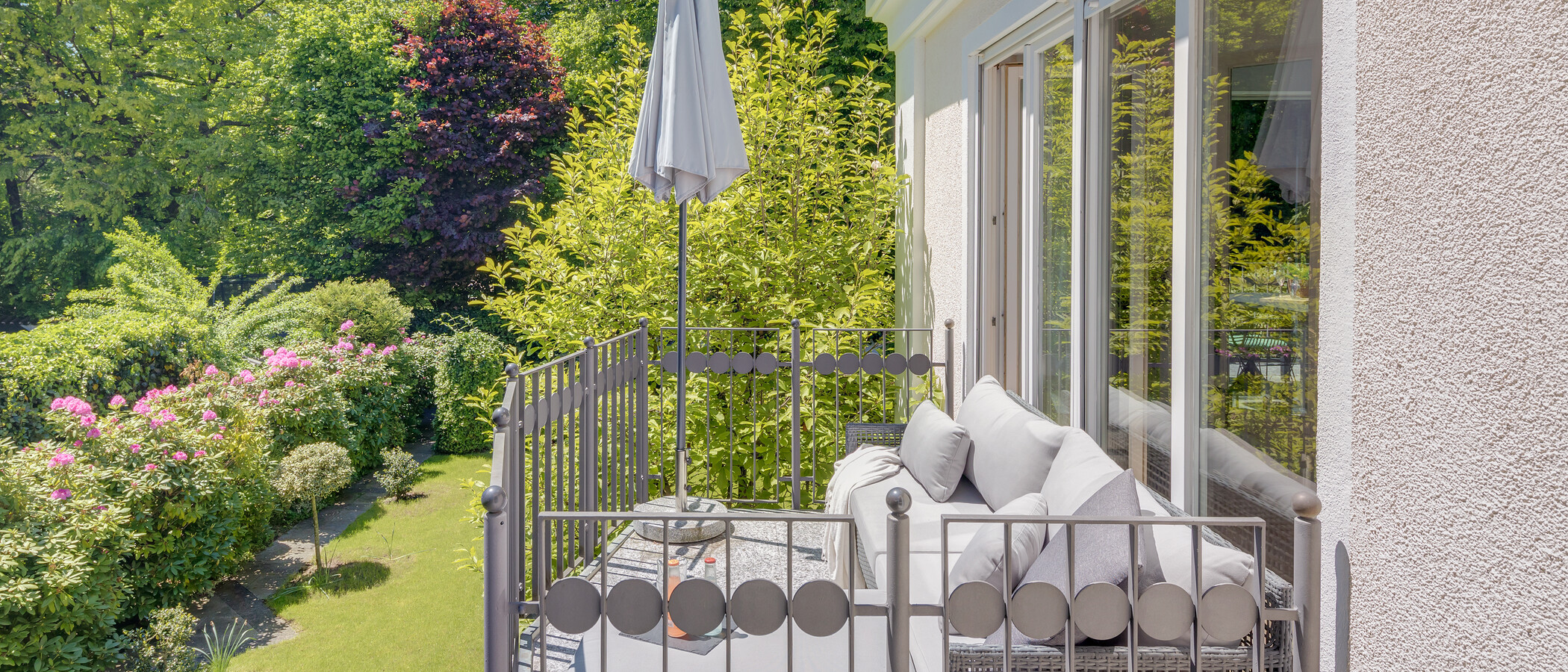 Wohnung München Nymphenburg-Gern 01 2. Balkon 12482