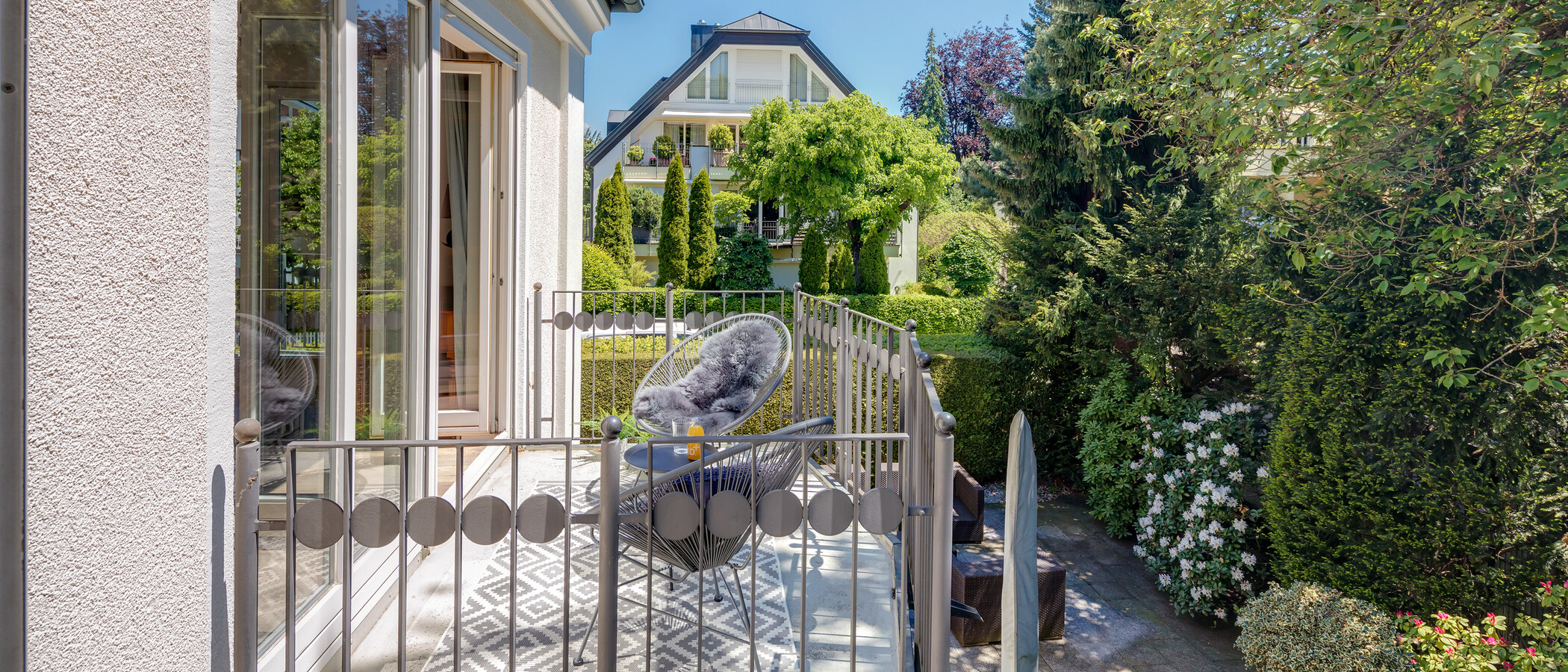 Wohnung München Nymphenburg-Gern 01 3. Balkon 12482