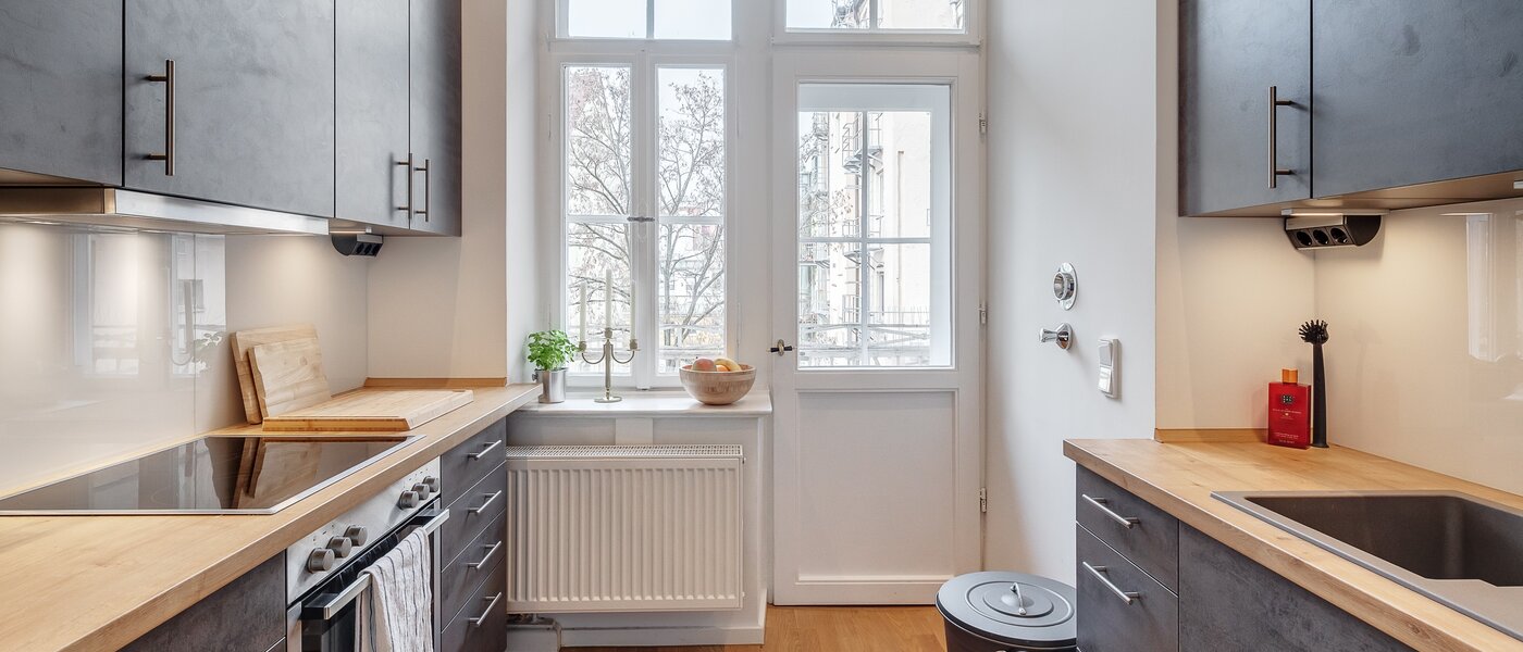 Wohnung München Maxvorstadt - Universitätsviertel 01 Küche 12491