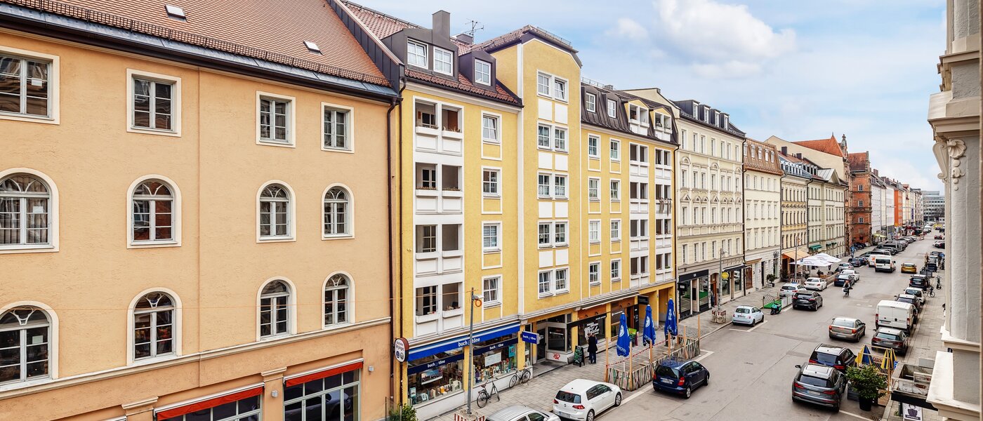 Wohnung München Maxvorstadt - Universitätsviertel 01 Aussicht 12491