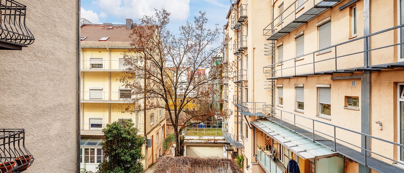 Wohnung München Maxvorstadt - Universitätsviertel 03 Aussicht 12491