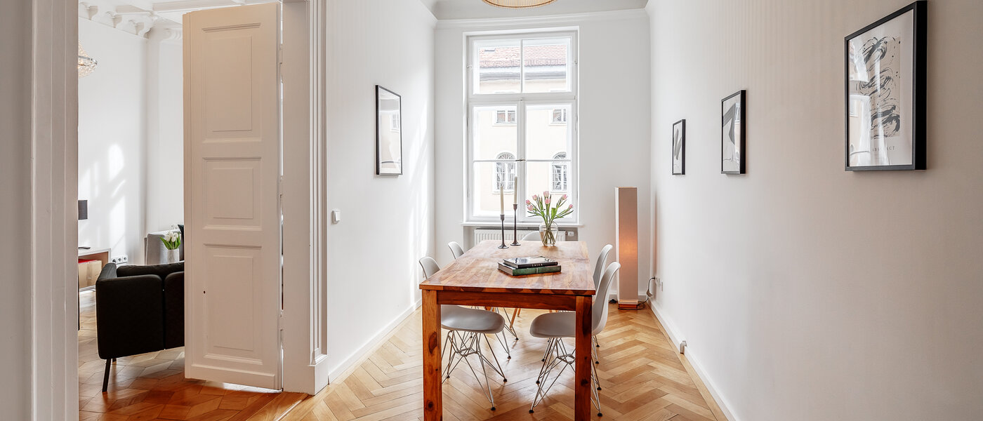 Wohnung München Maxvorstadt - Universitätsviertel 01 Esszimmer 12491