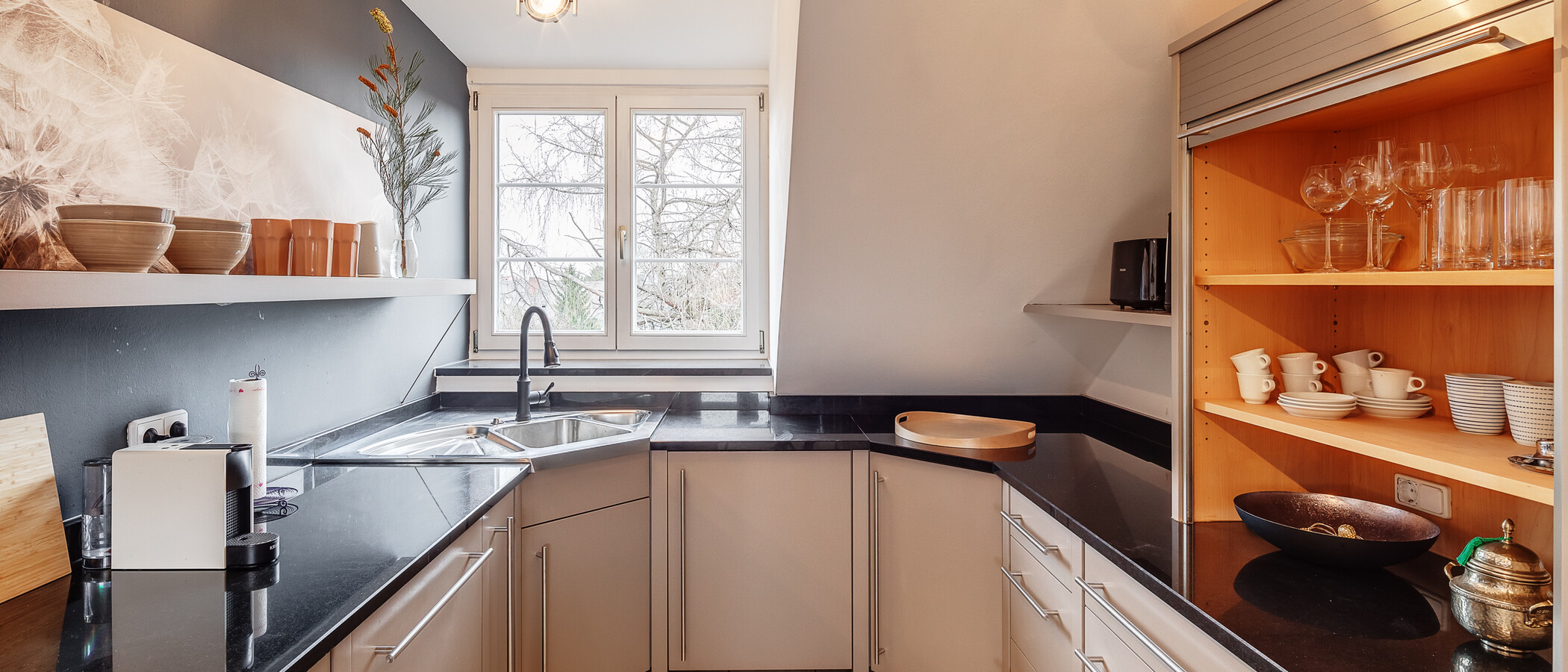 Dachgeschosswohnung München Nymphenburg 03 Küche 12497