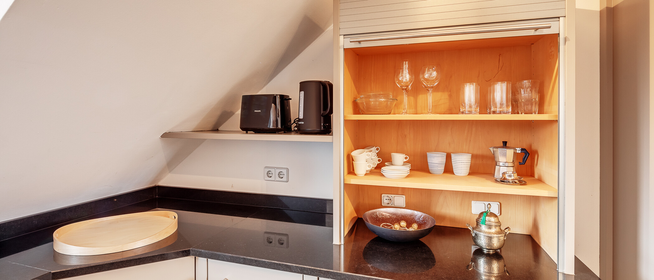 Dachgeschosswohnung München Nymphenburg 04 Küche 12497