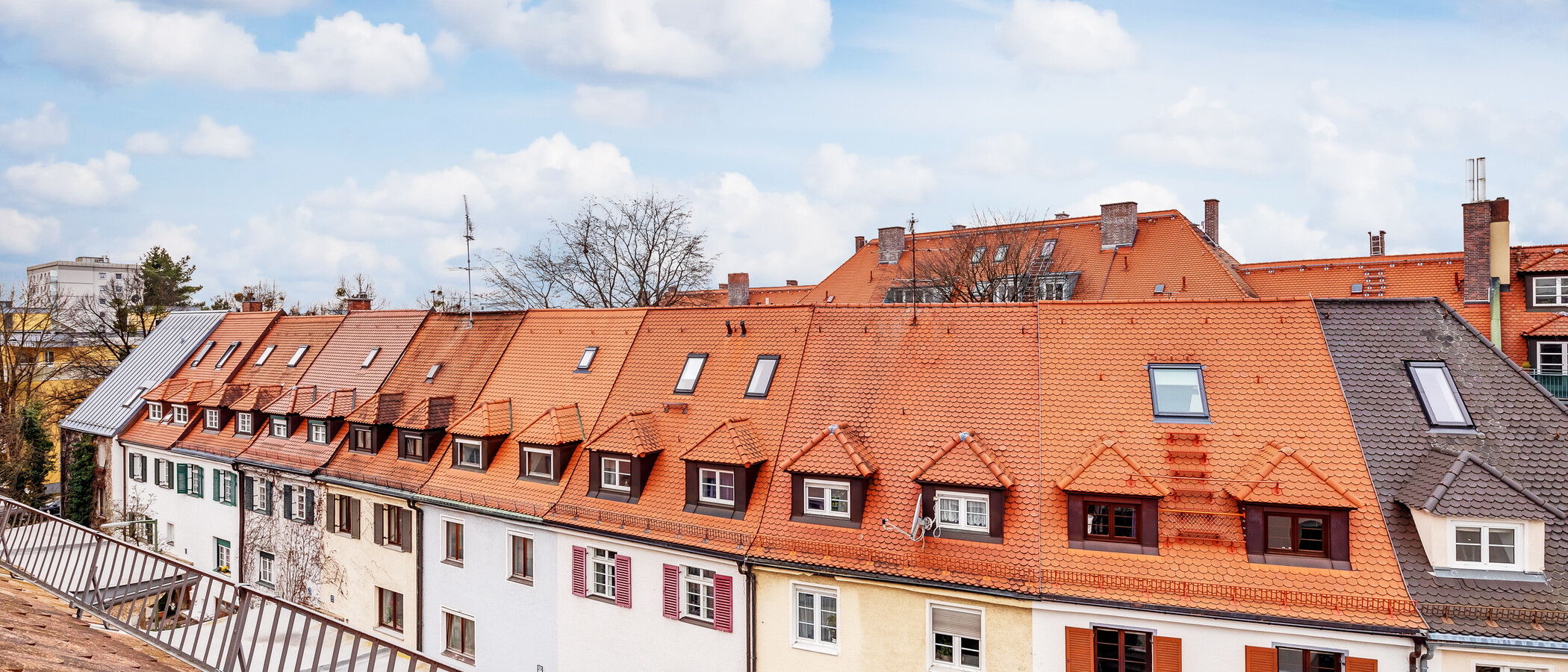 Dachgeschosswohnung München Nymphenburg 05 Aussicht 12497