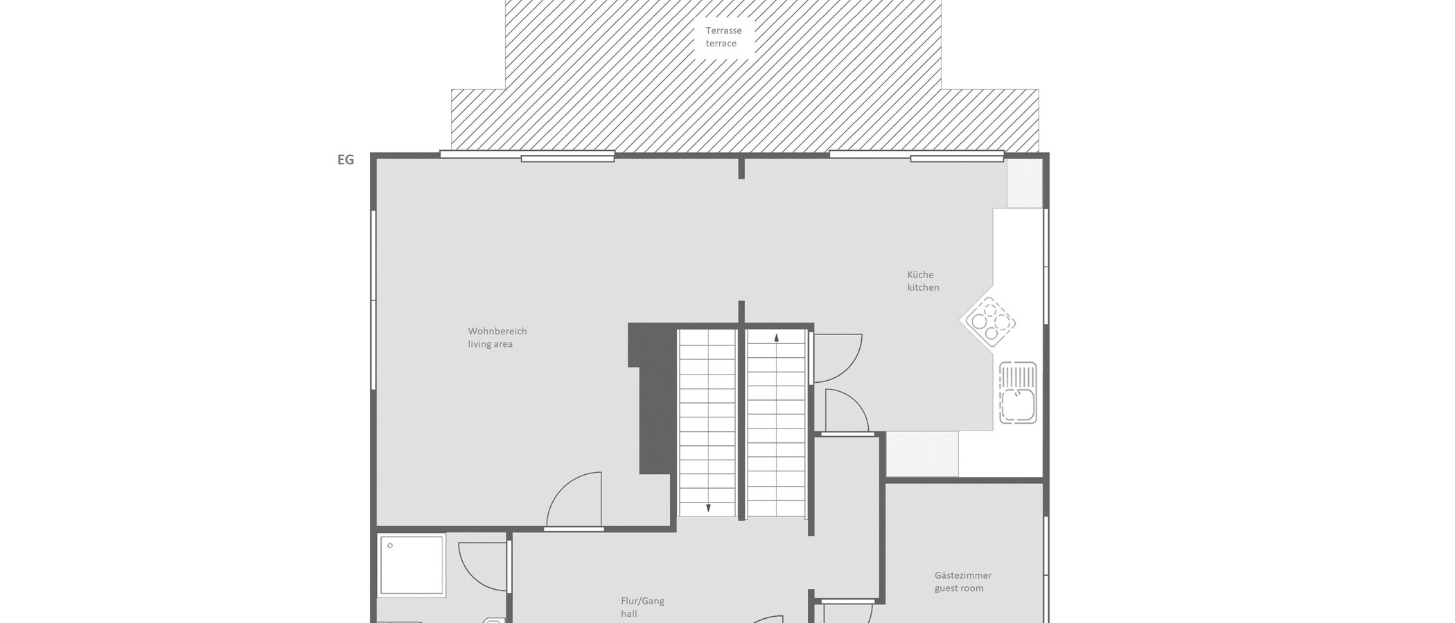 Einfamilienhaus Starnberg 01 Grundriss 12506