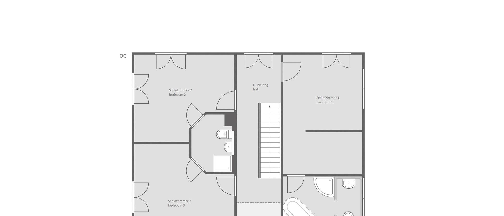 Einfamilienhaus Starnberg 02 Grundriss 12506