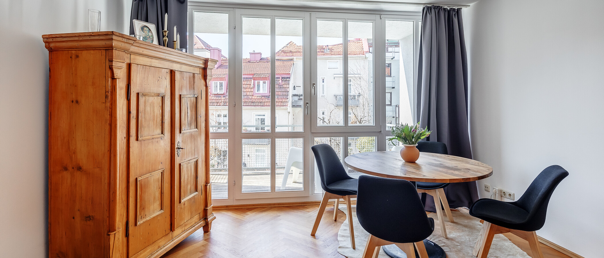 Wohnung München Schwabing-West 02 Wohnbereich 12512