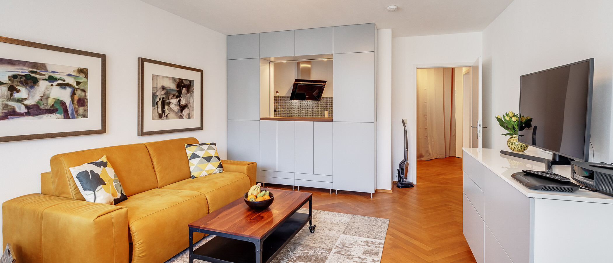 Wohnung München Schwabing-West 04 Wohnbereich 12512