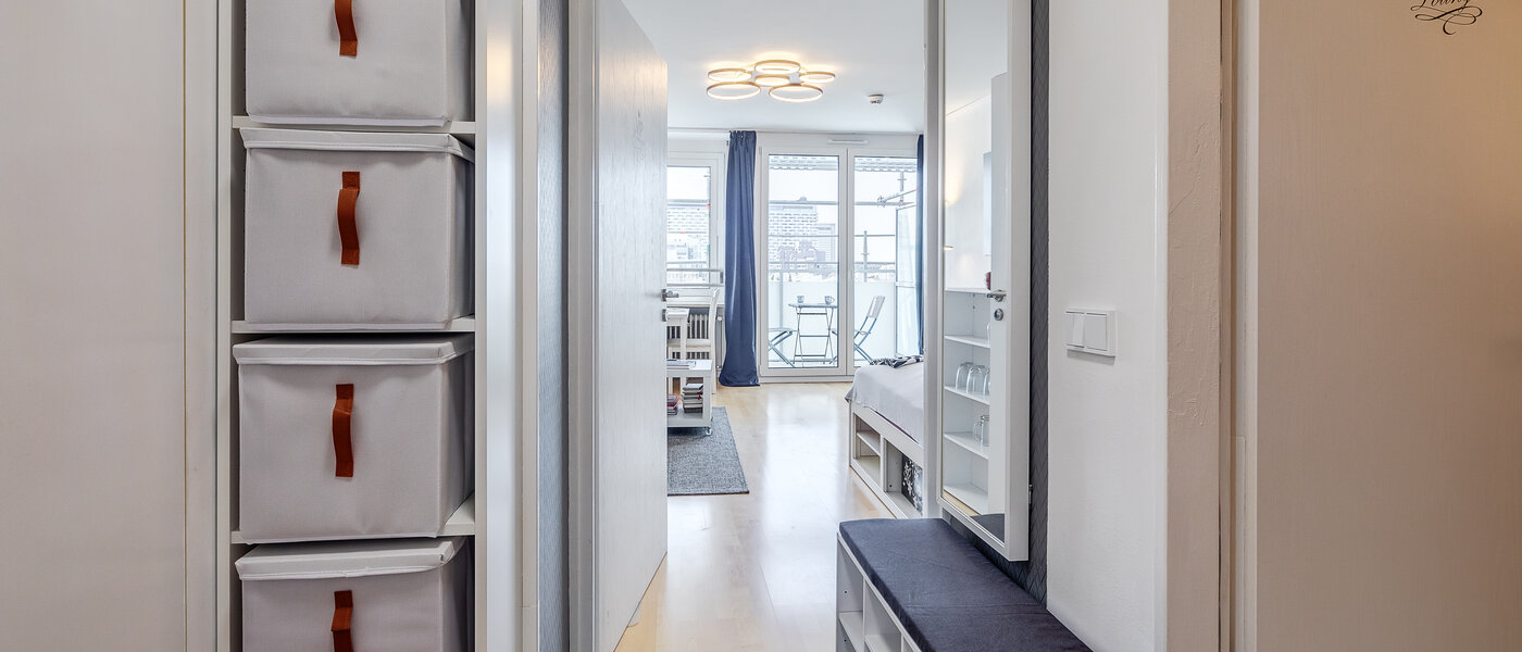 Wohnung München Arabellapark 03 Flur/Gang 12513