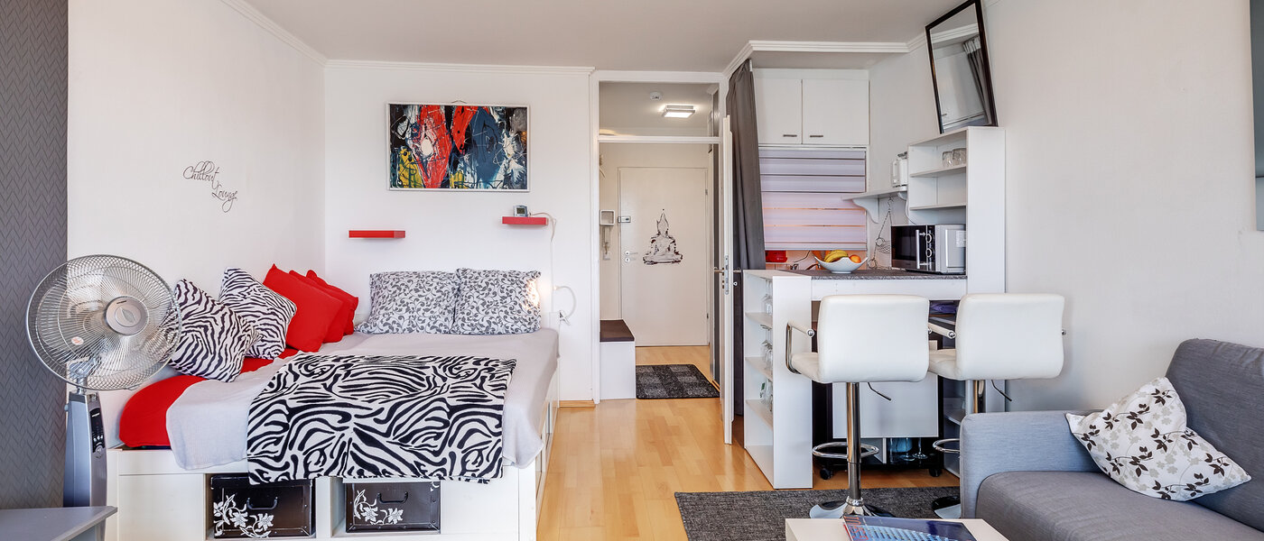 Wohnung München Arabellapark 04 Wohnbereich 12513