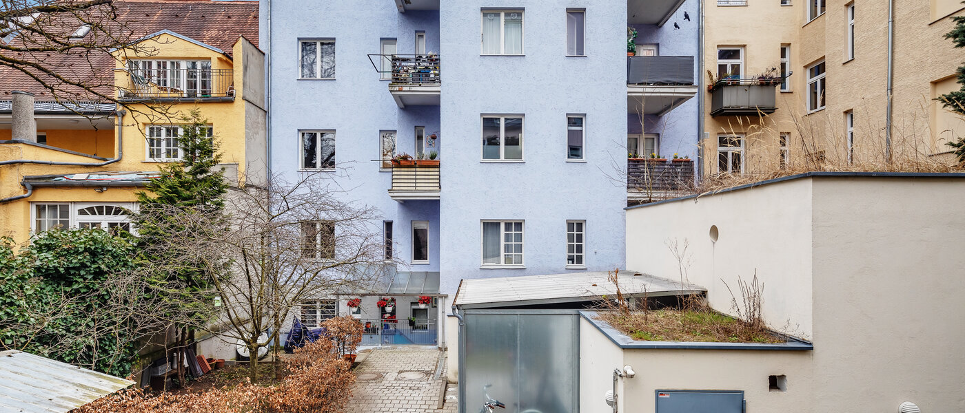 Wohnung München Schwabing (rechts der Leopoldstraße) 01 Aussicht 12514
