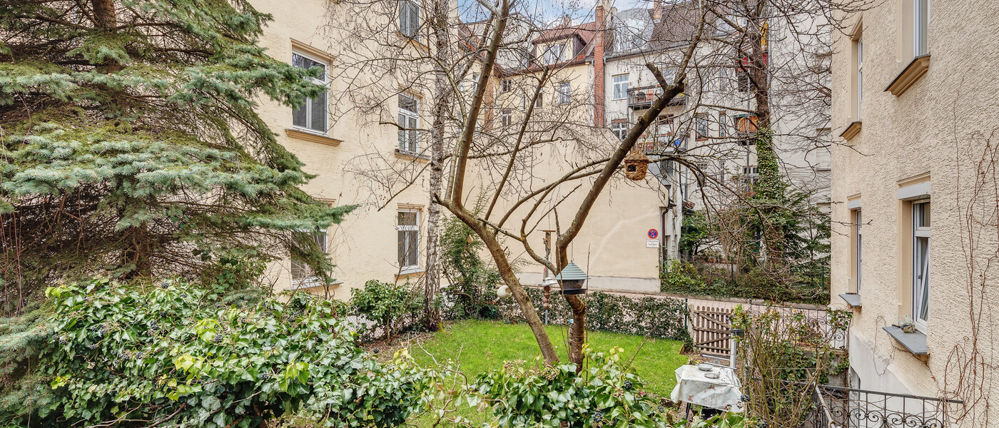 Wohnung München Schwabing (rechts der Leopoldstraße) 02 Aussicht 12514